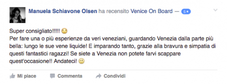 Venice On Board Facebook